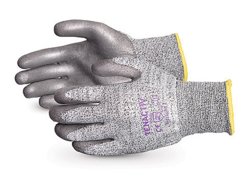 Superior Glove TenActiv Composite Knit with Grey PU Palm - Cut Level A2 - 1/Dz