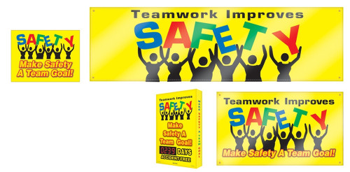 Safety Campaign Kits: Teamwork Improves Safety 1/Kit - MSK416