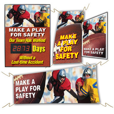 Safety Campaign Kits: Make A Play For Safety 1/Kit - MSK418