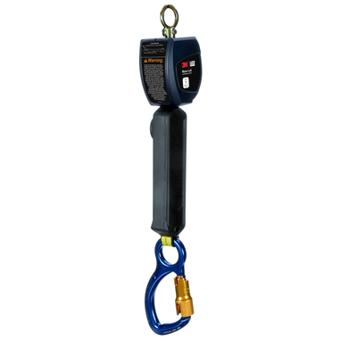 3M DBI-SALA 6 ft. Class 1 Nano-Lok Self Retracting Lifeline - Web Aluminum Carabiner - 3100518