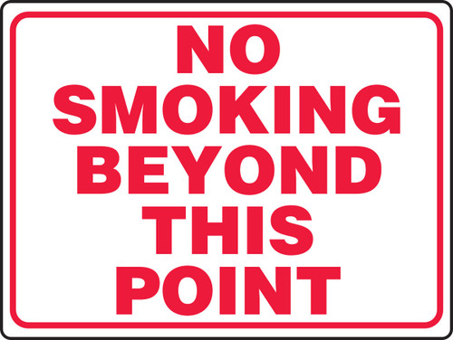 BIG Safety Sign 24" x 36" Aluminum 1/Each - MSMK977VA