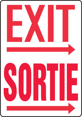 Exit (Arrow Right) 14" x 10" - MTFC504XL