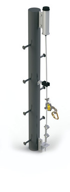 3M DBI-SALA Lad-Saf Top Bracket for Steel Pole/Tower - Stainless - 6116210