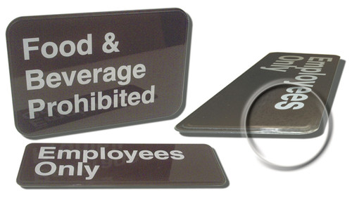 DECO-SHIELD SIGNS 3" x 9" 1/Each - PAR311