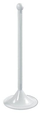 Stanchion Barriers: Regular-Duty Stanchion Posts Yellow 33" H 1/Each - PRC633YL