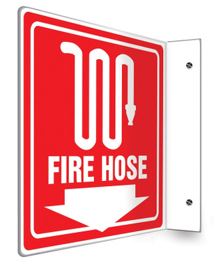 Projection Sign: Fire Hose (Symbol) - PSP724