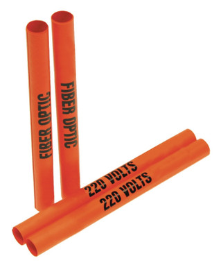 CONDUIT AND CABLE ELECTRIAL PIPEMARKERS outside diameter 2 1/4" - 3" 1/Each - RPT834PC