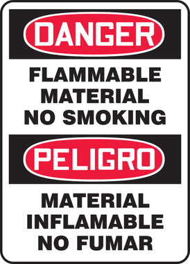 Spanish Bilingual Safety Sign 14" x 10" Aluma-Lite 1/Each - SBMCHL055XL