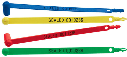 Plastic Loop Seals Blue 100/Pack - TLS731BU