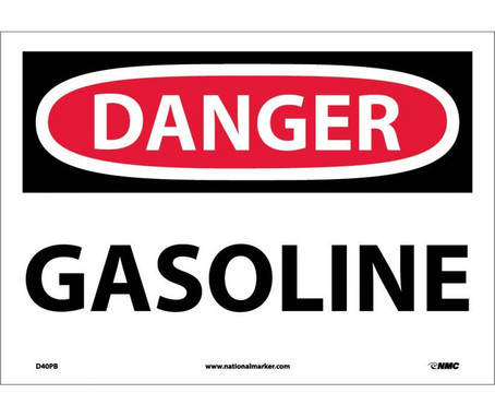 Danger: Gasoline - 10X14 - PS Vinyl - D40PB