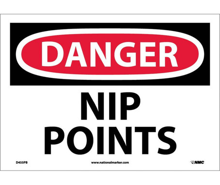 Danger: Nip Points - 10X14 - PS Vinyl - D455PB