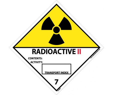 Dot Shipping Labels - Radioactive Ii - 4X4 - PS Paper - 500/Rl - DL26AL