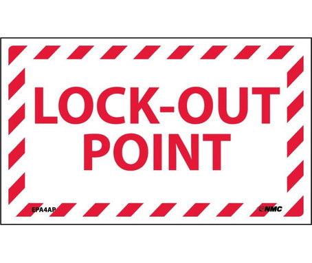 Lock-Out Point - 3X5 - PS Vinyl - Pack of 5 - EPA4AP