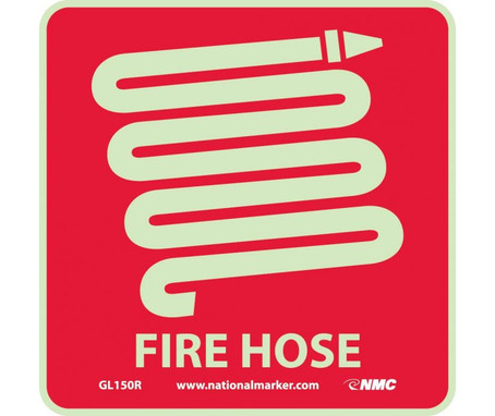 Fire - Fire Hose - 7X7 - Rigid Plasticglow - GL150R