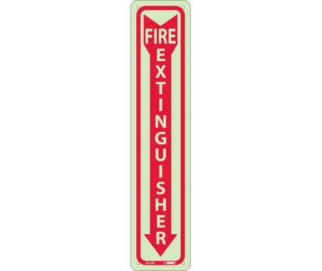 Fire Extinguisher - 18X4 - PS Glow - GL23P