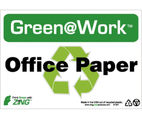 Office Paper - 7X10 - Recycle Plastic - GW1021