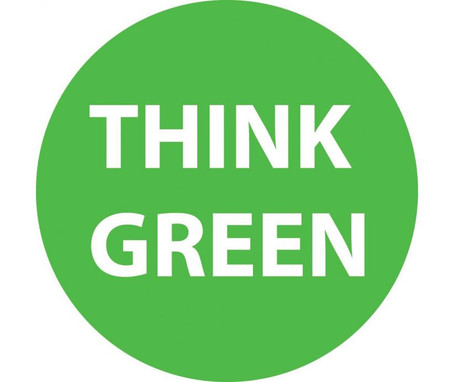 Think Green - 2 Dia - PS Vinyl - 25/Pack - HH101