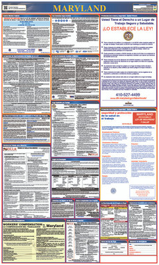 Labor Law Poster - Maryland (Spanish) -State And Federal - LLPS-MD