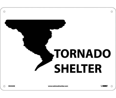 Tornado Shelter - 10X14 - .040 Alum - M450AB