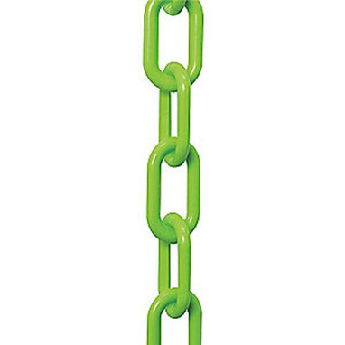 Chain - Plastic - Green - 2"X100' - PC2G100