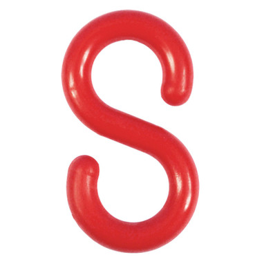 S-Hooks - Red - 2" - Packs Of 25 - PSH2R