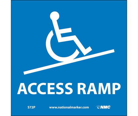 Access Ramp (W/Graphic) - 7X7 - PS Vinyl - S72P