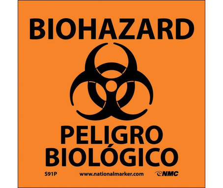 Biohazard Peligro Biologico (Bilingual) (W/Graphic) - 7X7 - PS Vinyl - S91P