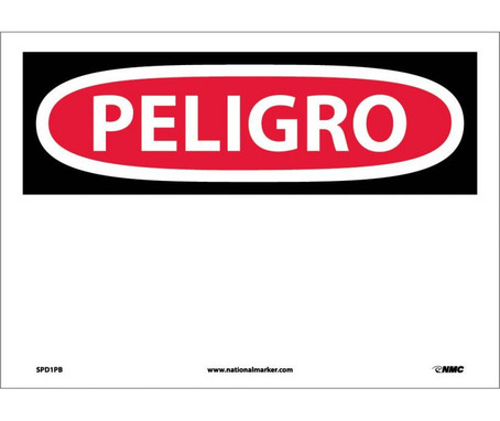 Peligro - (Blank) - 10X14 - PS Vinyl - SPD1PB