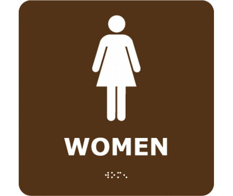 Ada - Braille - Women - Brn - 8X8 - ADA2WBR