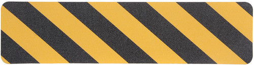 3360- Anti Skid Tape - 6 X24 Black / Yellow - AGT39BY