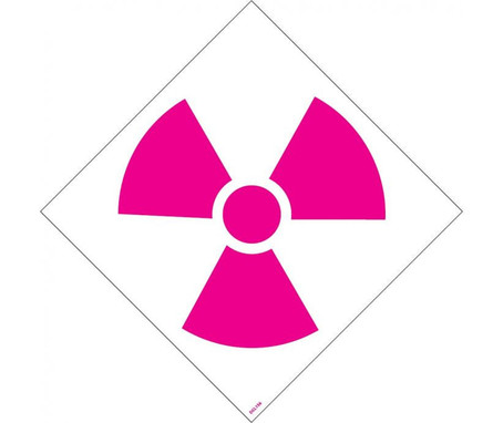 Nfpa Label Symbol - Radiation - 6" (Pack of 5) - PS Vinyl - DCL156