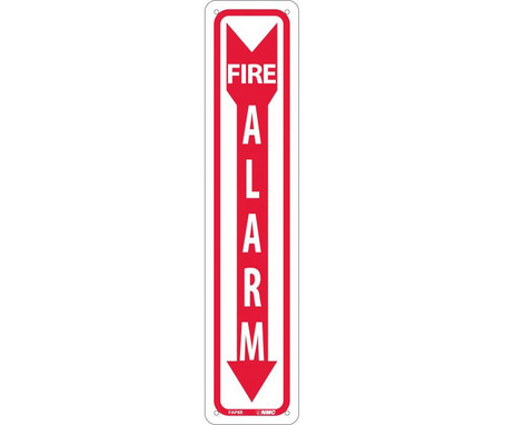 Fire Alarm - 18X4 - Rigid Plastic - FAP8R