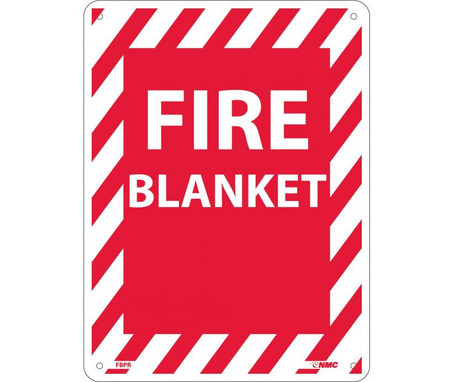 Fire Blanket - 12X9 - Rigid Plastic - FBPR