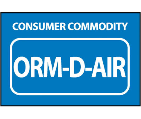 Labels - Shipping And Packing - Consumer Commodity Orm-D-Air - 1.5X2 - PS Paper - 500/Roll - HW33AL