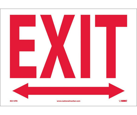 Exit With Double Arrow - 10X14 - PS Vinyl - M214PB