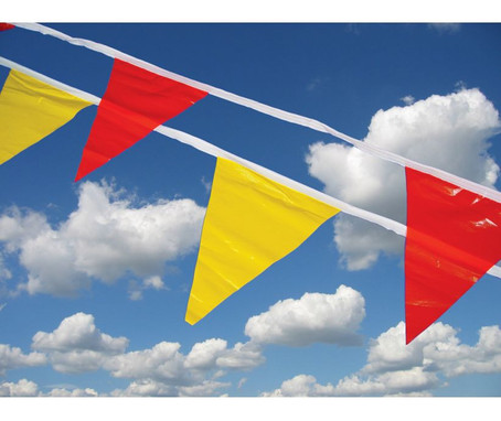 Pennant Flags - Yellow - 9X12 - PF2Y