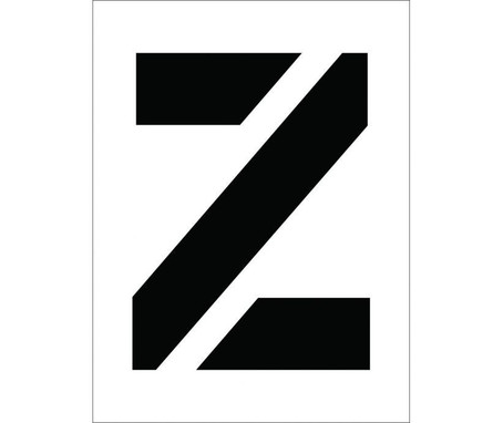 Stencil - Letter Z - 12" - PMC12-Z