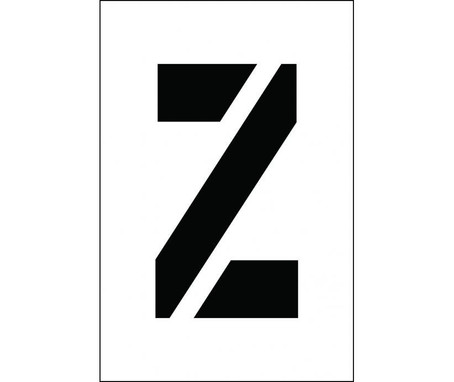 Stencil - Letter Z - 4" - PMC4-Z