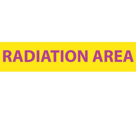 Radiation - Radiation Area - 1 3/4X8 - Lexan - RI22