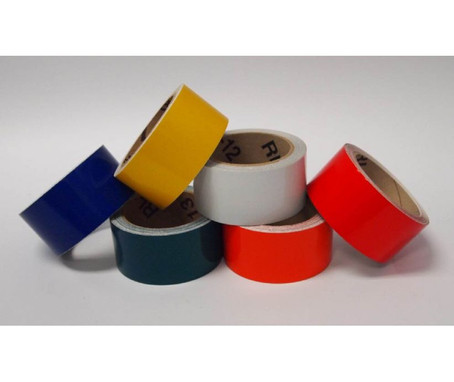 Tape - Reflective - Yellow - 1"X50 Yd - RPS5Y
