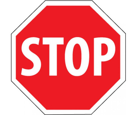 Stop (Octagon) - 24X24 - .080 Aegp Reflective - TM13J