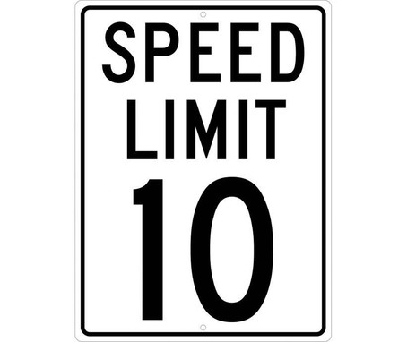 Speed Limit 10 - 24X18 - .080 Hip Ref Alum - TM18K