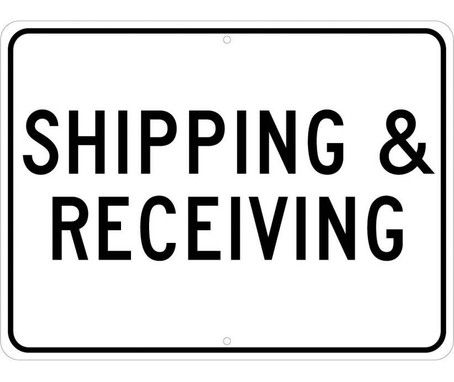 Shipping & Receiving - 18X24 - .080 Hip Ref Alum - TM228K