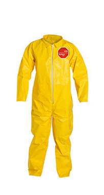 DuPont Tychem 2000 Yellow Coverall - QC120S YL