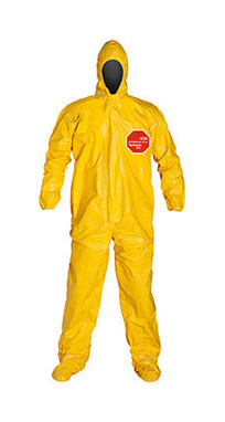 DuPont Tychem 2000 Yellow Coverall - QC122T YL