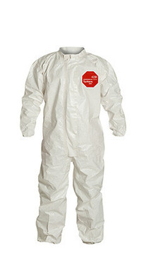 DuPont Tychem 4000 White Coverall - SL125T WH
