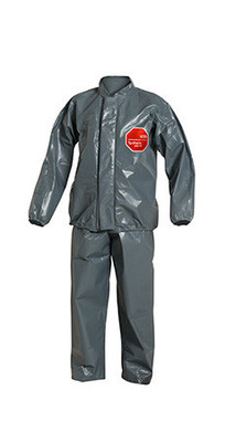 DuPont Tychem® 6000 FR Gray Jacket/Bib Overall - TP750T GY
