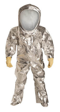 DuPont Tychem 10000 FR Silver Coverall - RF600T SV