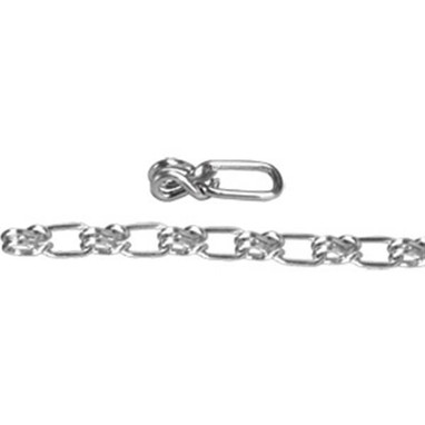 Campbell Lock Link Single Loop Chain, #2, Sheared, 100', 1/Each - 0740234