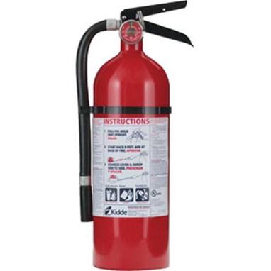 Kidde Pro 210 Consumer 4 lb ABC Fire Extinguisher w/ Wall Hook - 21005779K